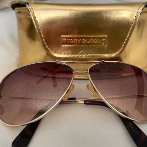 Tory Burch Aviator Sunglasses